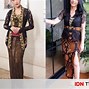 Kebaya Hitam Cocok Dengan Kerudung Warna